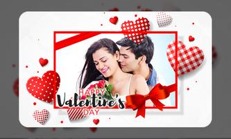 برنامه‌نما Valentine's Day Photo Frame HD عکس از صفحه