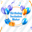 Birthday Invitation Maker آئیکن