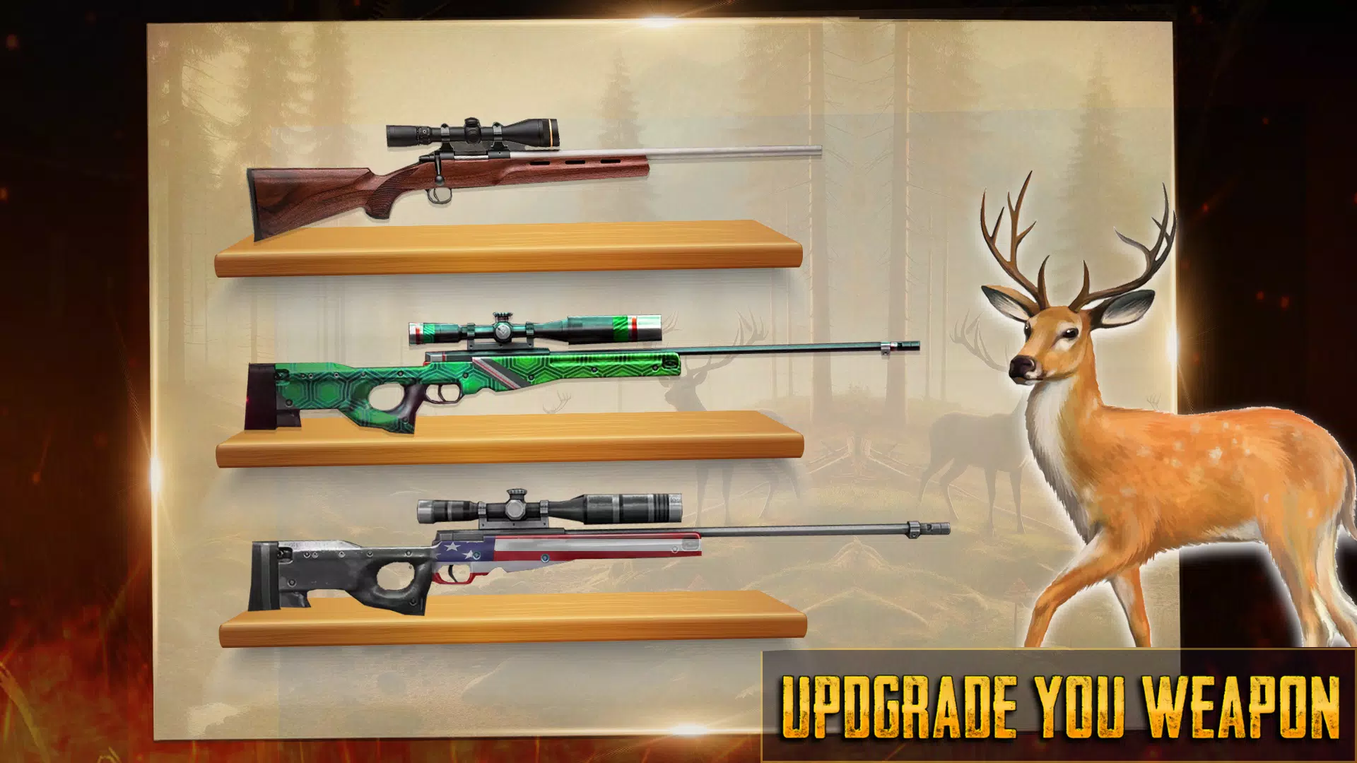 猎鹿人》3D 动物狩猎