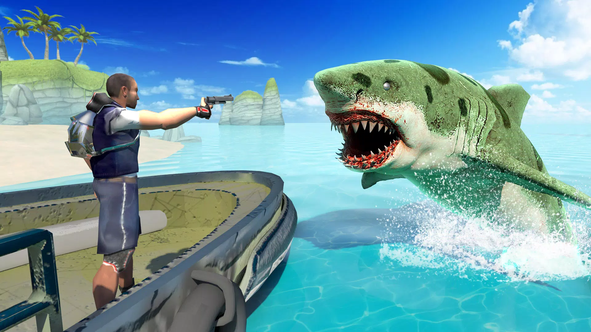 Shark Attack Game Simulator:Big Shark Games for Android - Download