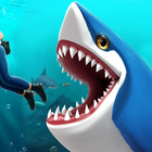 Angry Shark Sim - Shark Game أيقونة