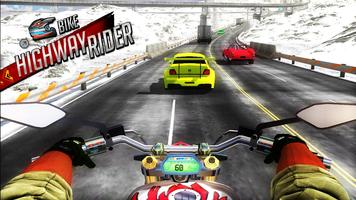 Bike Highway Rider Plakat