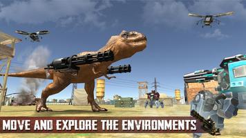 Dinosaur Battle Survival Game capture d'écran 1