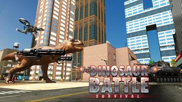 Dinosaur War - BattleGrounds plakat