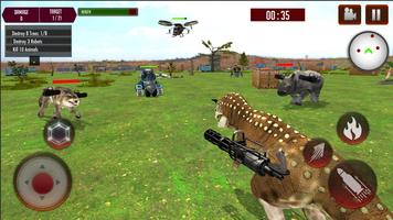 Dinosaur Shooting Games โปสเตอร์