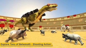 Dinosaur Shooting Games ภาพหน้าจอ 2