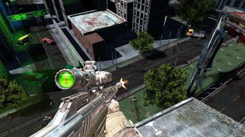 Zombie Sniper Shooting Game captura de pantalla 3