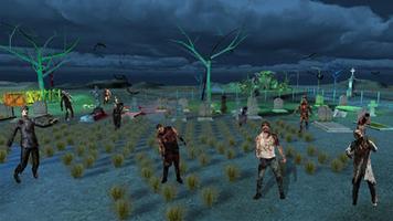 Zombie Sniper Shooting Game ảnh chụp màn hình 2