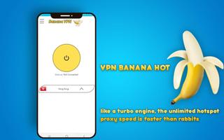 Banana Vpn hot 2019 Free Fast Unlimited Proxy VPN الملصق
