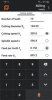 2 Schermata Machining calculator