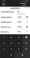 Machining calculator captura de pantalla 3