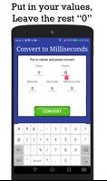Convert to milliseconds screenshot 1