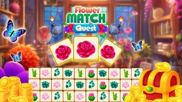 Flower Match Quest Affiche