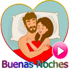 Buenas Noches animadas stickrs simgesi