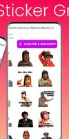 Sticker Graciosos Memes Mexico Ekran Görüntüsü 1