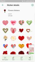 Flowers Stickers 스크린샷 1