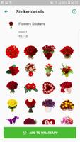 Flowers Stickers 스크린샷 2