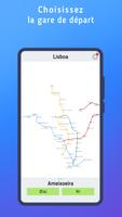 Plan du métro Lisbon capture d'écran 1