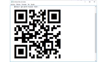 Qr2AsciiArt imagem de tela 1