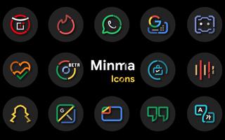 Minma Icon Pack ポスター