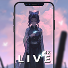 Anime Live Wallpaper 4K icône