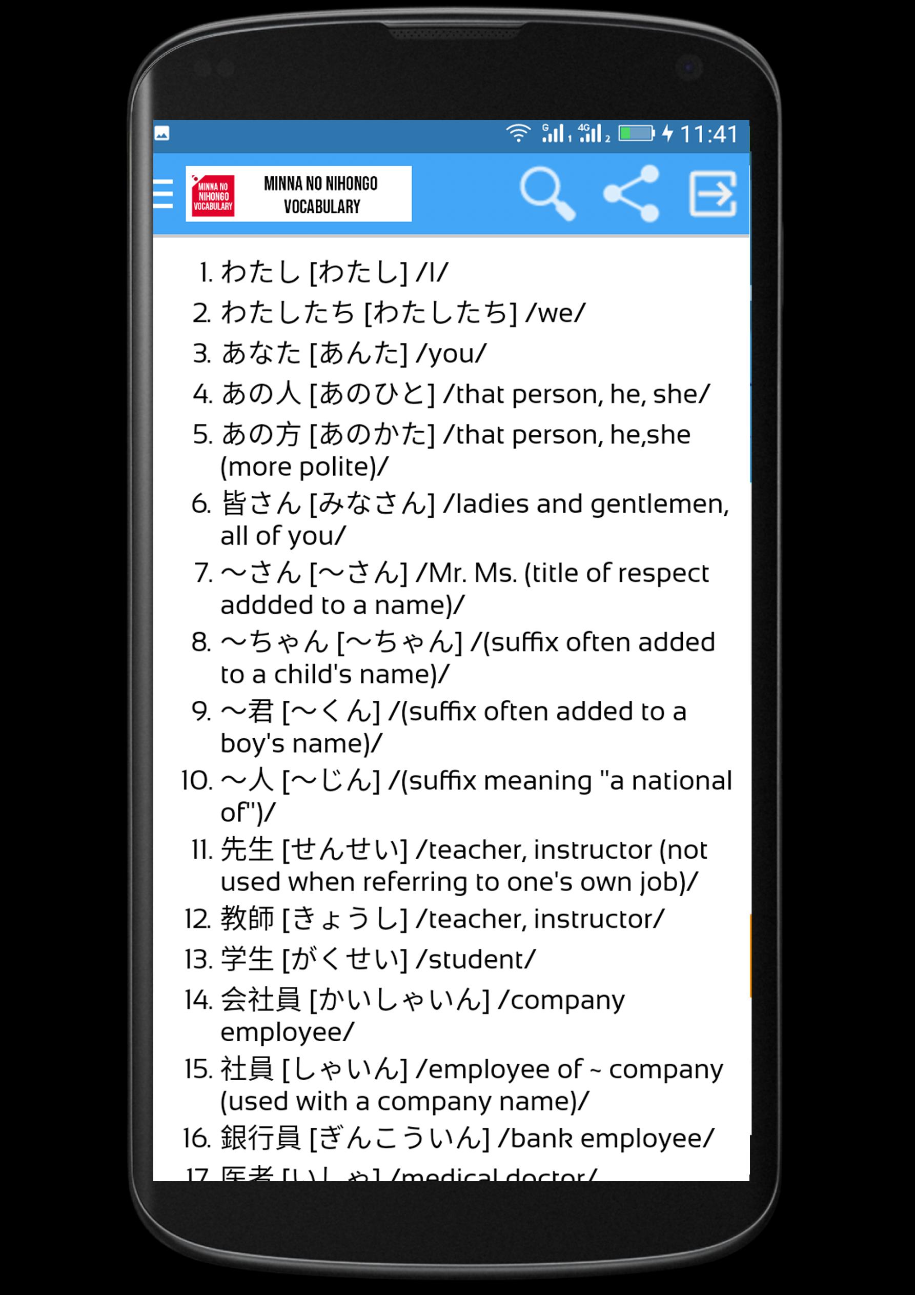 Minna No Nihongo Beginner Meaning Book For Android Apk Download