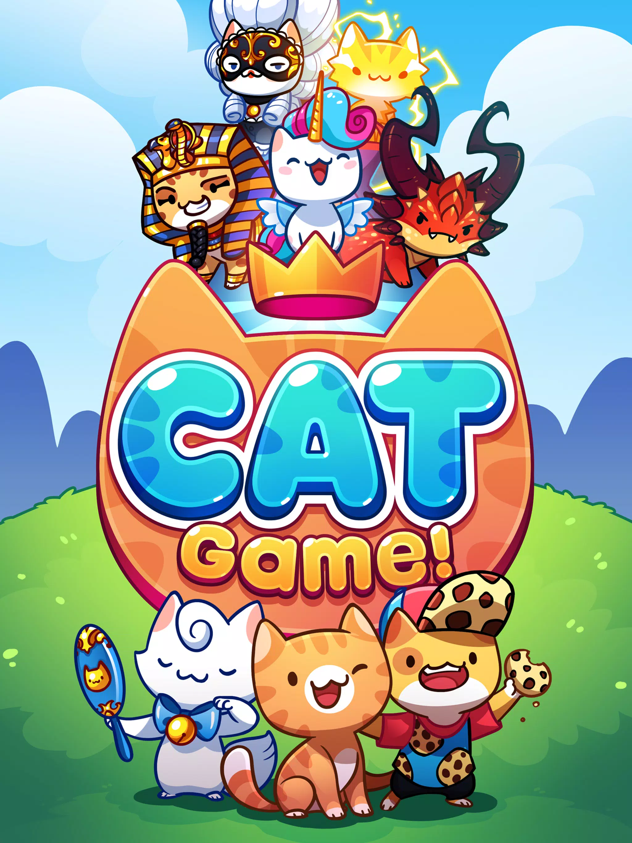 My Cat Club Gatinhos fofos: Gameplay, jogo de gatos, fotos, tags  mais(Android/IOS) JOGO NOVO GRÁTIS 