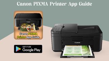 Poster Canon PIXMA Printer app guide