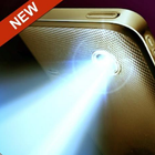 Lampe de poche LED super brill icône