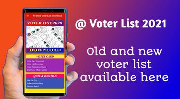 All India Voter List 2021 Affiche