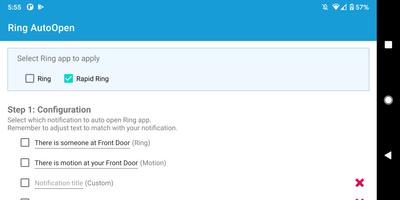 Ring Auto Open スクリーンショット 3