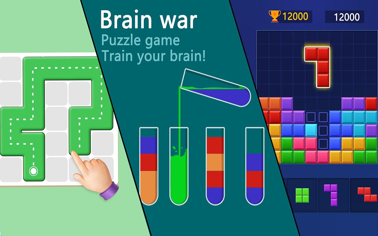 Brain puzzle game