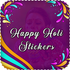 Happy Holi Sticker - WAStickerApps icône