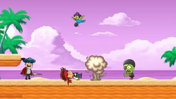 Angry Pirate Run: Jeu de pirate capture d'écran 1