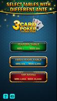 Three Card Poker - Casino Plakat