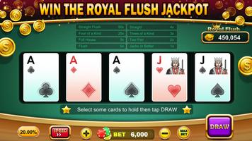 Video Poker Casino Pro Offline تصوير الشاشة 1