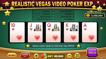Video Poker Casino Pro Offline تصوير الشاشة 2