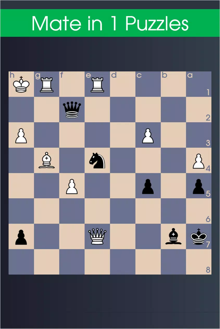 Mate in 1 Chess Puzzles