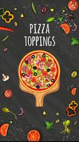 Pizza Toppings : 1 Line Puzzle الملصق