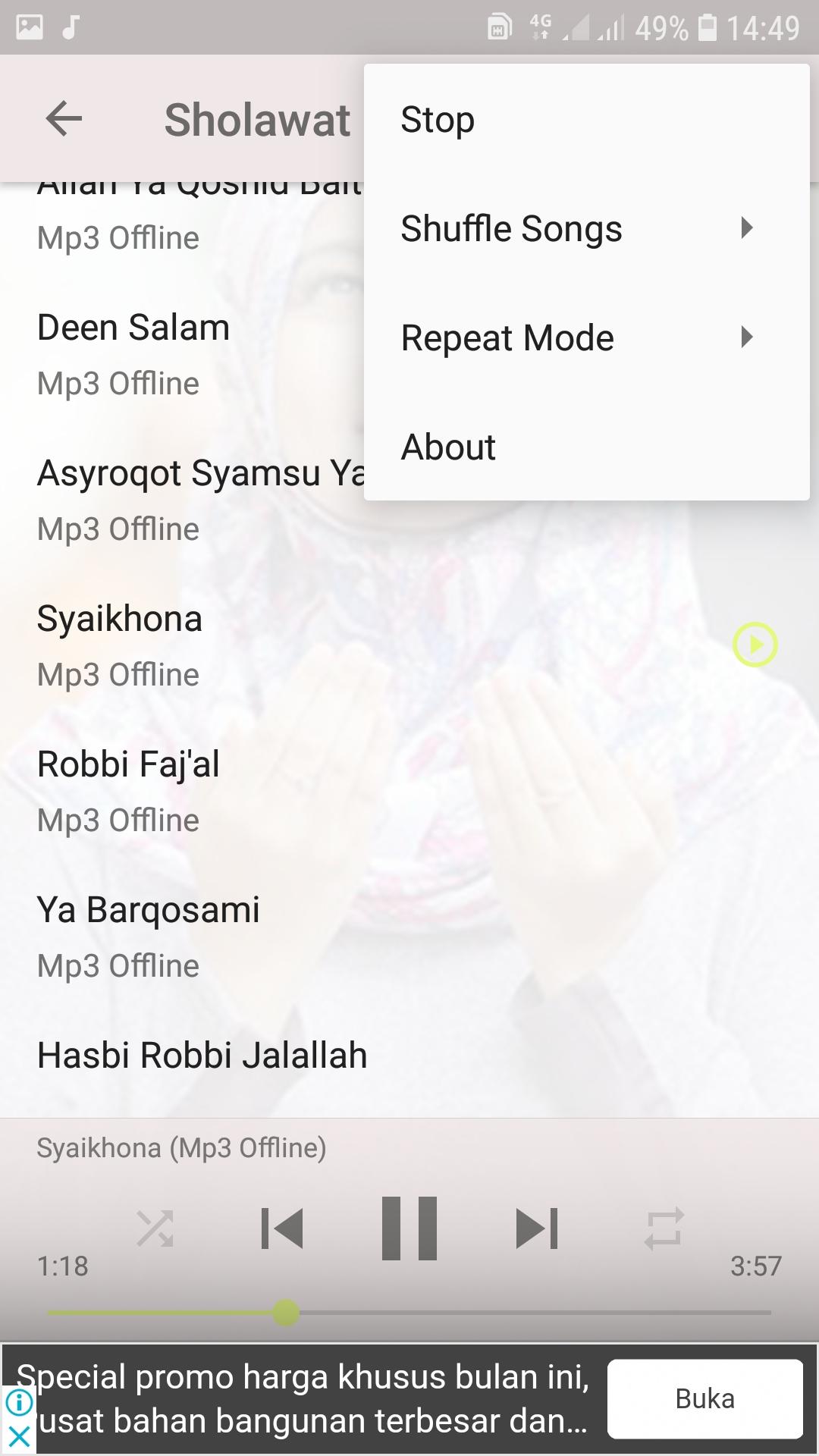 Sholawat Mabruk Alfa Mabruk für Android - APK herunterladen