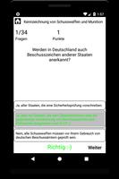 Waffenschein Waffensachkunde تصوير الشاشة 2