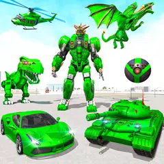 Dragon robot transformation 3D APK download