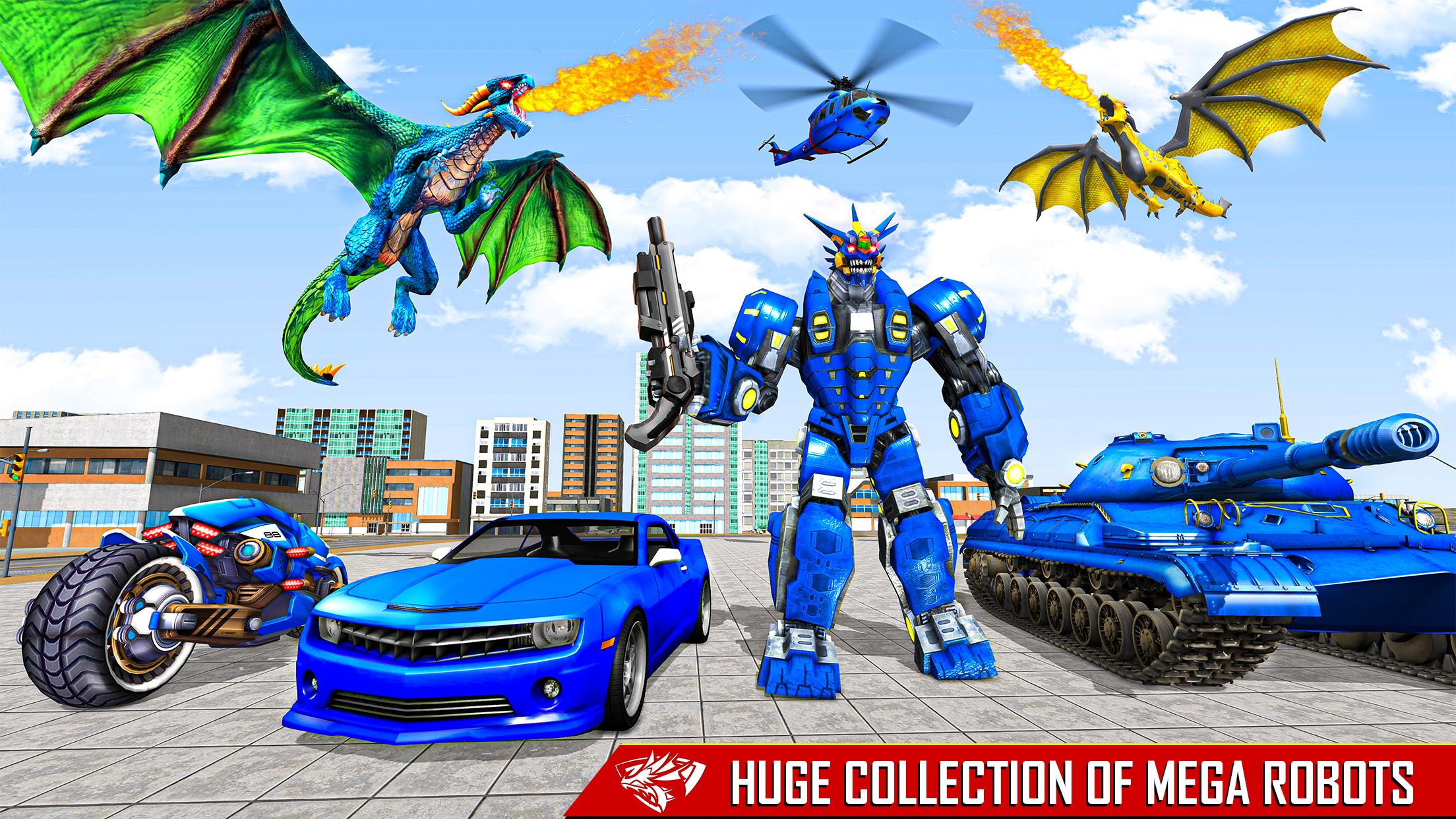 Dragon robot transformation 3D APK for Android Download