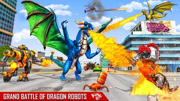 Dragon robot transformation 3D Ekran Görüntüsü 3