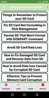 Corrupted Memory Card Repair Guide capture d'écran 2