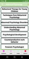 Behavioral Psychology capture d'écran 1