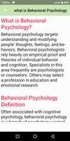 Behavioral Psychology скриншот 2