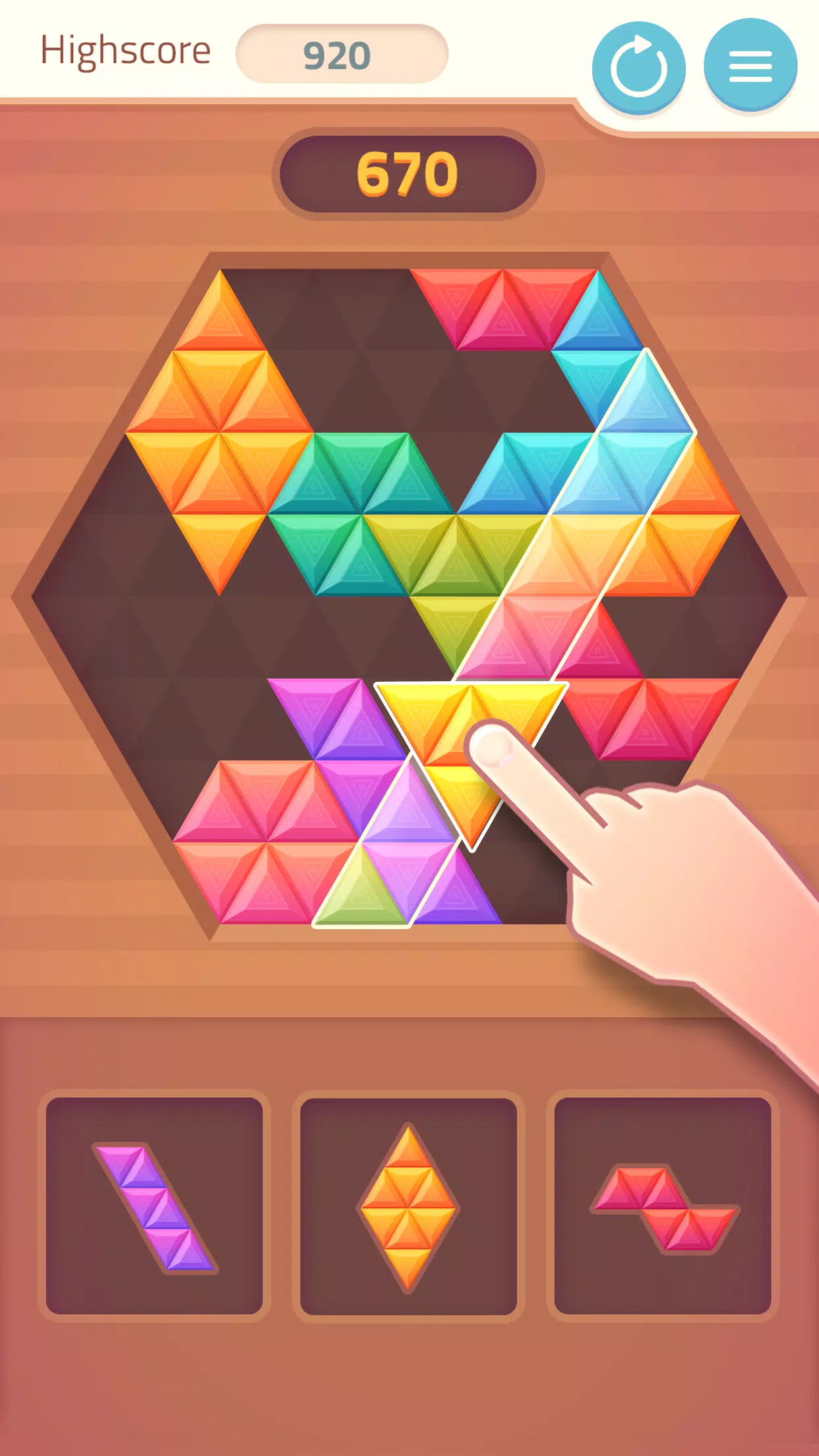 Apps do iPhone: Tetra Classic - Block Puzzle