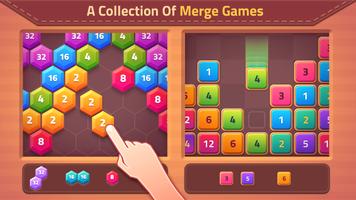 Merge Puzzle Box Affiche