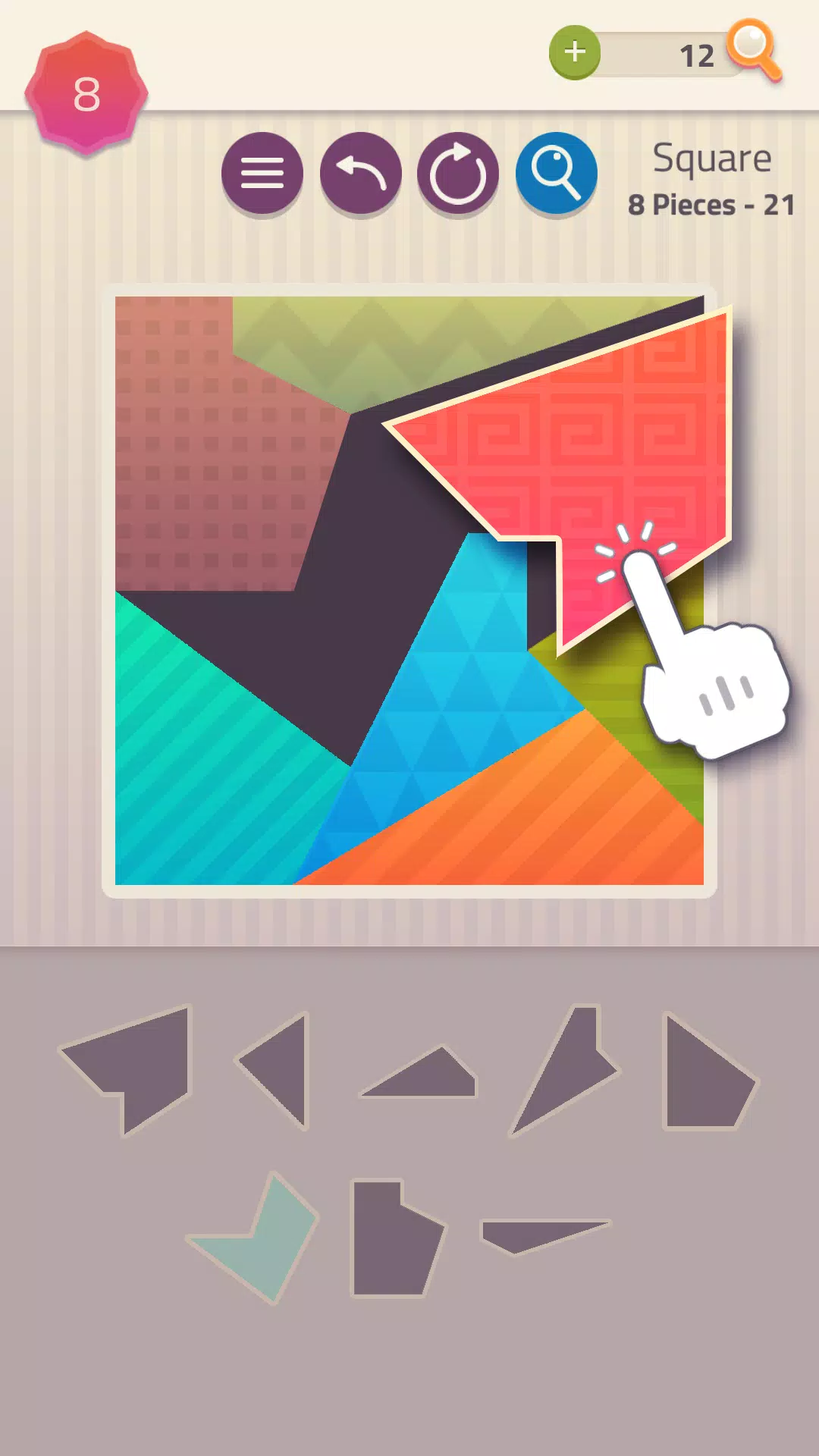 Tangram Puzzle Jogo Poligrama versão móvel andróide iOS apk baixar